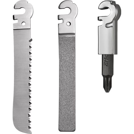 FT01 construit votre propre outil multifonctionnel Flex (ensemble de 3 outils comprenant une scie conique, lime diamantée (grossière + fine) et un adaptateur pour mèche 1/4) - (1/5)