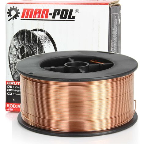 FILO RAME PER SALDATURA PER MACCHINE MIG/MAG MIG 0.8mm 1KG MAR-POL (1/5)