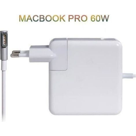 Chargeur Magsafe - 60 W - 16,5 V - 3,65 A - Pour MacBook Pro 11 Pouces et 13 Pouces - Embout 5 Broches - Blanc