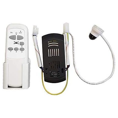 Edm Product Commande et Récepteur Ventilateur Blanc 15cm (1/2)