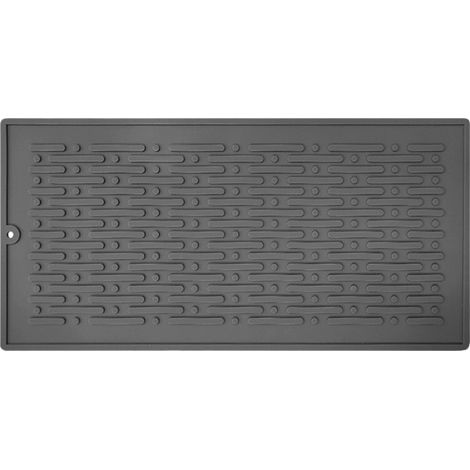 Tapis De Séchage Vaisselle En Silicone - Résistant À La Chaleur Jusqu'à 230 °C - Antidérapant - Pour Comptoir Cuisine Et Table - 1 Pièce (1/5)