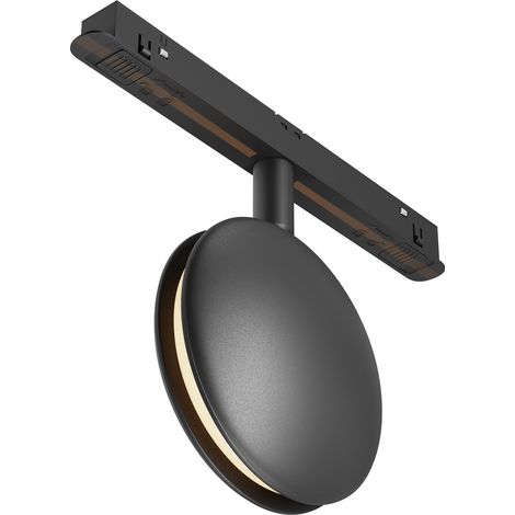 Spot rail magnétique 48V noir LED 6W 3000K Maytoni IP20 (1/5)
