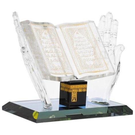 Cikonielf décoration musulmane Modèle décoratif en cristal musulman bâtiment islamique artisanat Souvenirs décor de voiture (1/4)
