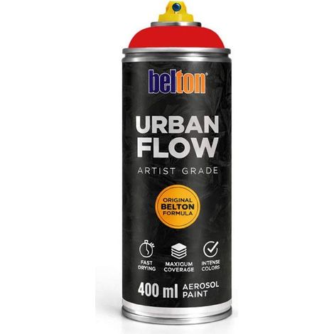 Bombe de peinture - Rouge cerise - Belton - Urban Flow - 400ml - Haute couvrance