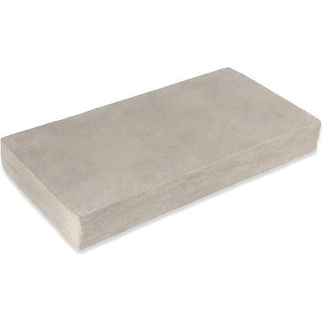Margelle de piscine Pierre Naturelle Atlas - 61x33x7,5 cm - Bord droit - Beige (1/2)