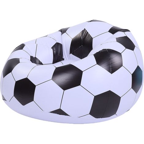 Aufblasbarer Fußballstuhl, PVC-Fußballsofa, tragbares aufblasbares Sofa für Wohnzimmer, Schlafzimmer, Balkon (1/5)