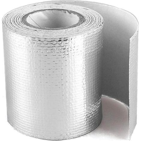 5m Thermique Échappement Ruban D'échappement L'air Isolation Chaleur Bouclier Protection Chaleur Réfléchissante Soi Barrière Chaleur Réfléchissante (1/3)