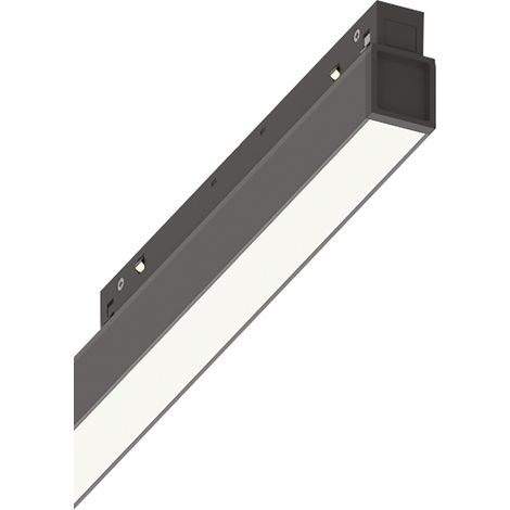 Ideal Lux Sospensione Ego 1 luce LED integrato nero alluminio 26W 3000K