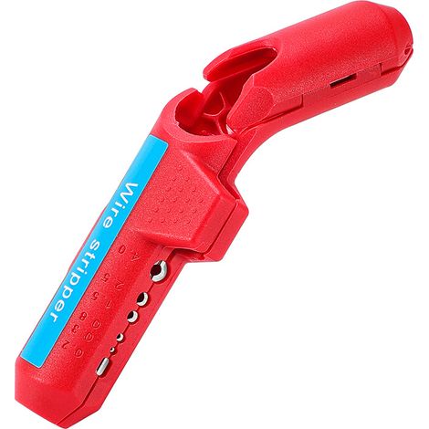 Herramienta pelacables universal para usuarios diestros Para pelar y desaislar cables rápidamente