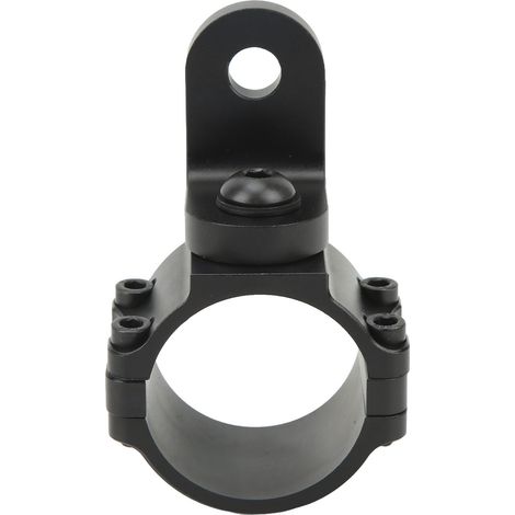 Robuste, verstellbare UTV-Peitschenhalterung, rostfrei, hochfest, schwarz, kompatibel mit 1,75 bis 2 Zoll Stabilisatoren (1/5)