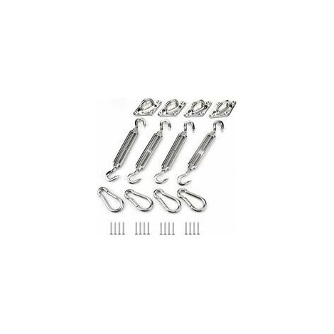 Supporto universale per soffione doccia con 2 ganci, supporto regolabile in lega di alluminio per montaggio a parete, supporto autoadesivo per soffione doccia per tubo flessibile - Crezuo (1/4)