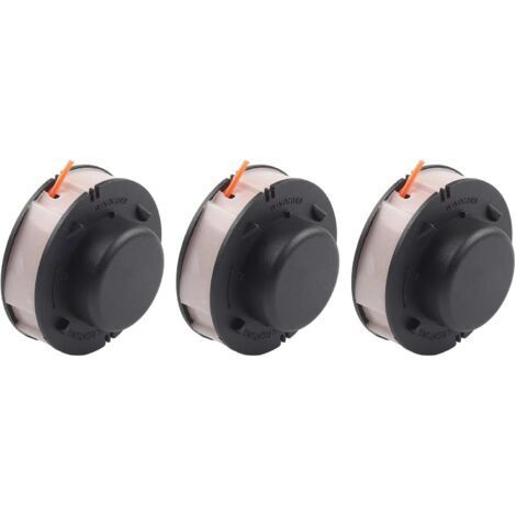 3-teilige 1,6 mm x 5 m Trimmerfadenspule für die Modelle FSA56, FSE41, FSE52, PP500 – Kompatibel mit STIHL FSA 56 FSE 41 52, robuste Kunststoff-Ersatzspule für Freischneider - (1/5)