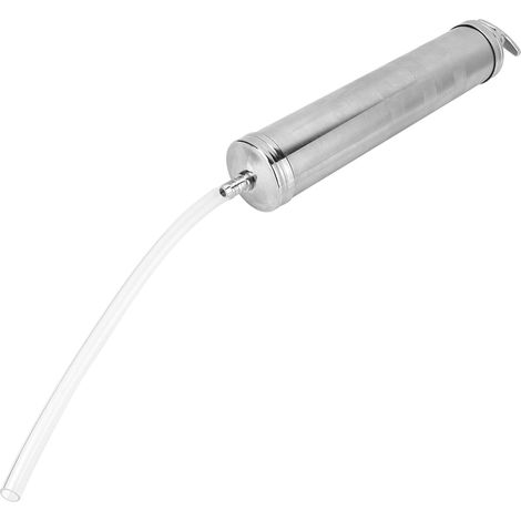 Pompe à seringue manuelle extractrice 500cc en alliage d'aluminium et acier au carbone avec aspiration d'huile sous vide