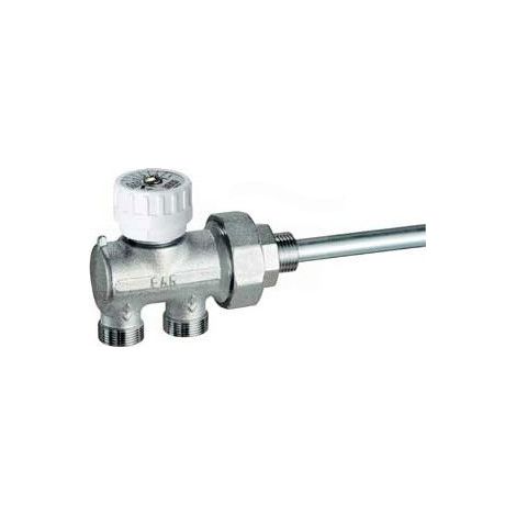 FAR 1450 Valvola Monostile Cromata Ø3/4" Per Rame Con Sonda Ø12 - 1450 3412 (1/3)