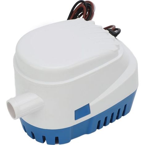 Pompe Submersible de cale, Drainage d'eau électrique automatique avec système de capteur à lames pour la puissance du bateau (1/5)