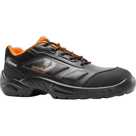 Zapatos de trabajo bajos Base Montmartre S3S LG FO SR - 43 (EU) - Negro