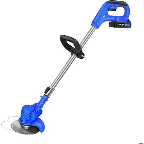 Portable lawn mower 10000 RPM, with complete accessories, for parks and gardens.