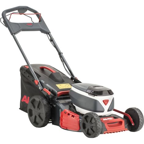 tagliaerba a batteria al-ko "46.6 li sp" taglio 46 cm 2 batterie 18v 2,5ah e 5ah e caricabatterie (1/4)
