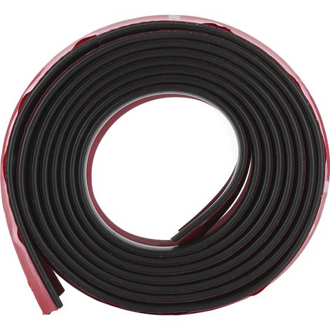 Bande de protection anti-collision universelle pour pare-chocs avant, lèvre de séparation, protection en caoutchouc pour voiture (1/5)
