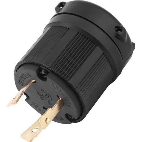 Connecteur de prise électrique à verrouillage par rotation NEMA L5-30 30A 125V à 3 fils (1/5)