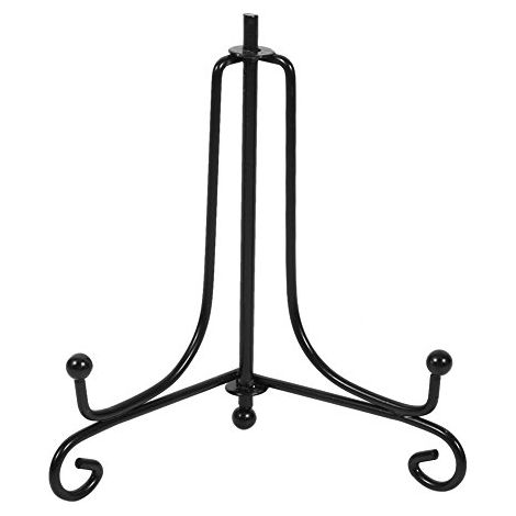 Chevalet d'Assiette Métal Chevalets Porte Assiette Présentoirs Décoratifs pour Photo Supports Décoration de La Maison 4inch (1/5)