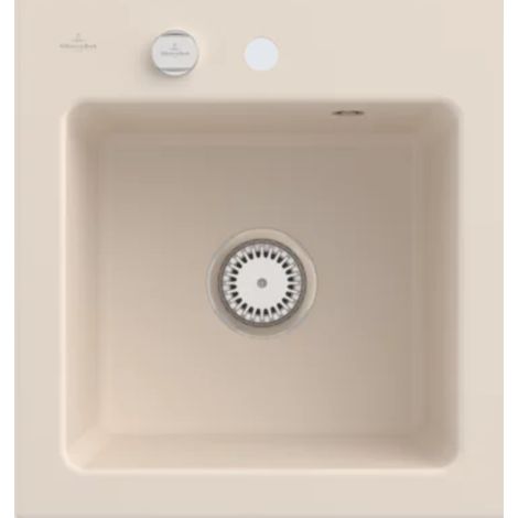 V&B Spüle Subway 45 XS m Abl.garn, Exzenter, ivory CeramicPlus (1/3)