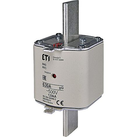 ETI NH Sicherung NH3 gG 630A/500V - 3 Stück