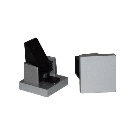 [QUALITE FRANCAISE] - Embout aluminium anodisé pour kit verre 308550 /308551