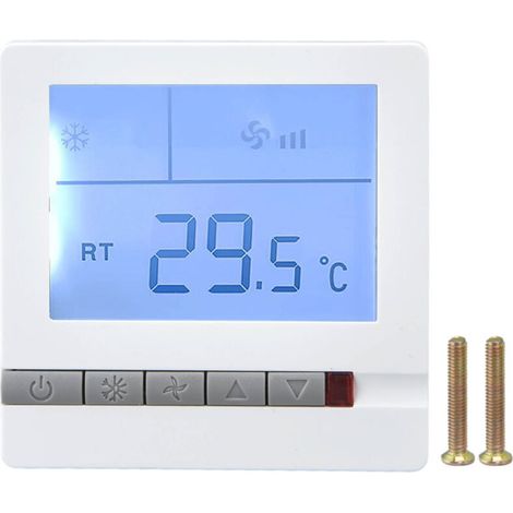 Contrôleur de climatiseur multifonction du thermostat intelligent avec fonction de ventilation AC220V pour Hotel Restaurant Hall (1/4)