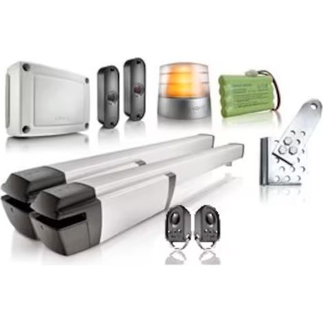 Motorizzazione Ixengo L 3s Io Pack Comfort con pistone per cancello a battente - Somfy