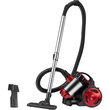 Aspirateur sans sac 2000 W - 1,5 L - Silencieux - Filtration haute performance - Pratique aux sols/tapis/canapés/poils d'animaux (1/5)