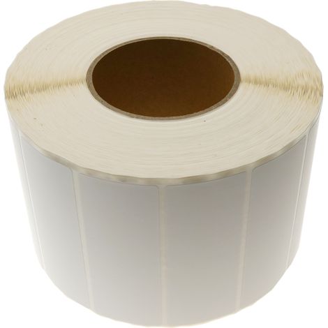 BeMatik - Rouleaux bobine 3000 étiquettes pour imprimante transfert thermique 101.6x38.1mm (1/5)