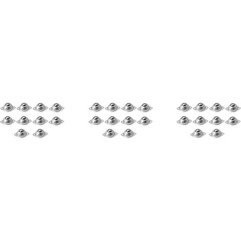 30 Pcs 3 CM Dia En Acier AU -15A Unité de Transfert À Billes Roulement À Billes Convoyeur Rouleau À Billes Outil de Transmission (1/2)