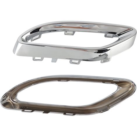 Embouts d'échappement chromés brillants de remplacement pour Mercedes-Benz ABCE GLC CLS Classe W177 W247 W205 W213 X253 C257 (1/5)