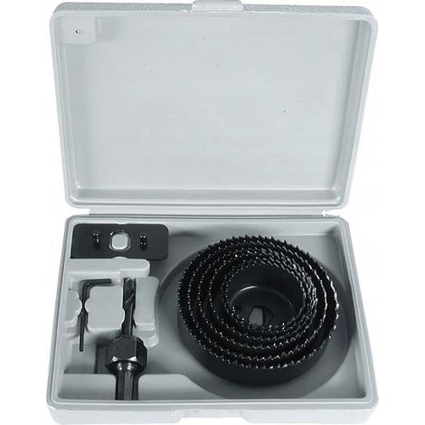 Lochsäge Modeco mn-65-621 Stahl 6 Stück 51-102 mm (1/3)