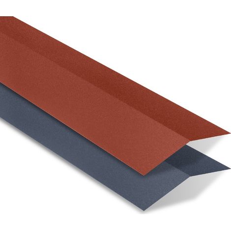 Yousteel – Faîtière double pour tôle tuile – Acier 0.50 mm – Longueur 2100 mm – Revêtement mat texturé 35 µm – Compatible Tuile R (1/7)