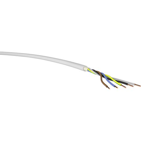 Câble d'énergie VER NYM-J 5x 1,5 Eca Ri.50 NYM-J 5 x 1.50 mm² gris 50 m