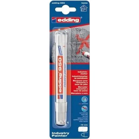Edding 950 marcador negro trazo hasta 10 mm
