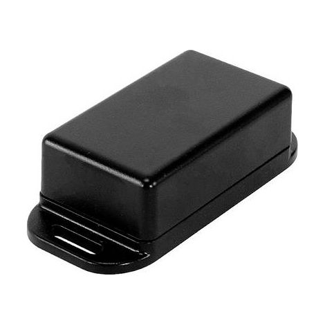 Hammond Electronics 1551WHFLBK Contenitore universale 60 x 35 x 22 ABS Nero 1 pz.
