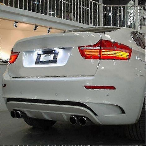 Par de placas de matrícula para Mercedes-Benz W124 W201 W202 con luces LED SZRH A-R1134