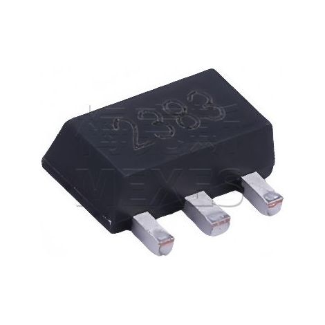 Changdian/Changjing 2SC2383 SOT-89-3 NPN-Transistor 160V/1A, Oberflächenmontage-Bauteil, 5 Stück geliefert.