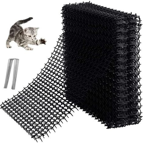 Un ensemble de 12 pièces, 2040 cm, avec picots, tapis anti-chats d'extérieur, bandes d'isolation d'extérieur. (1/5)