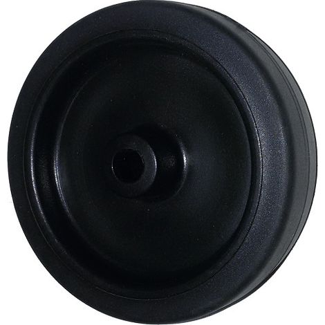 Ruota AVO 180S 80x23 rivestimento in gomma nucleo plastica per arredo mobili (1/2)
