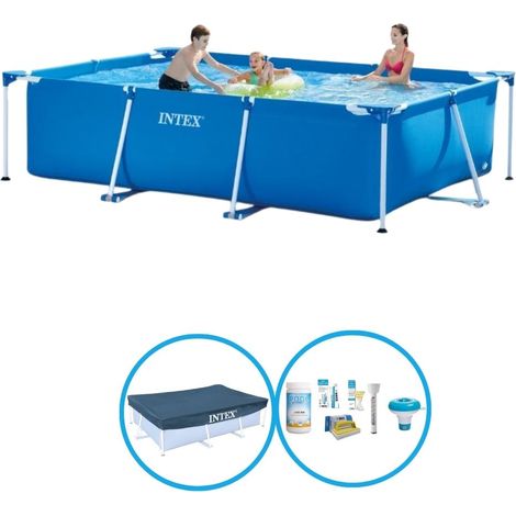 Rechteckiger Frame Pool - 300x200x75 cm - 3-teilig S22349