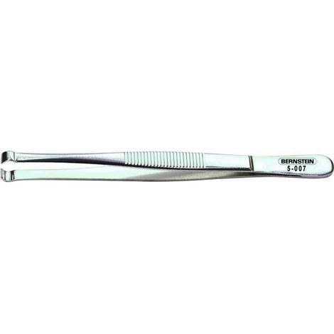 BERNSTEIN Tools for Electronics 5-007 Pinzetta di montaggio Arrotondate 140 mm