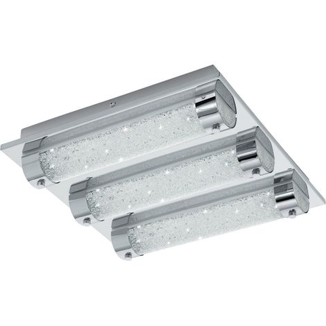 LED Plafonnier, lampe de plafond 3 flammes pour salle de (1/5)