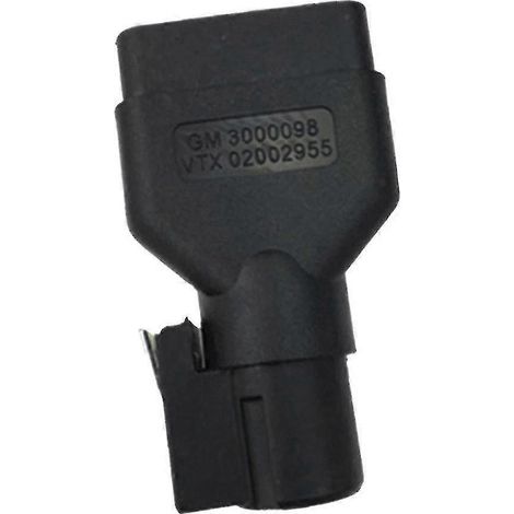 Adaptateur OBD-II pour scanner Tech 2 GM 3000098 VTX, connecteur 16 broches byobdii pour outil de diagnostic GM Tech2 (noir) (1 pièce) (1/4)