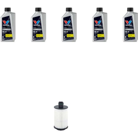 Kit filtro olio e 5L compatibile con Alfa Romeo Giulia (952) 2.2 D 140kw dal 2018 (1/3)