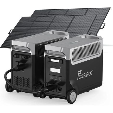 Central Eléctrica Portátil - FOSSIBOT - F3600PRO - 3840Wh - 7200W - 2x400W Solar (1/5)
