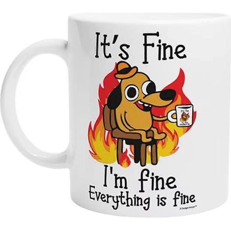 Kaffee-Bierkrug, Tasse, Kaffeebecher, lustiger Becher, wiederverwendbares Design, lustig